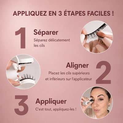 Faux Cils Magnétiques Sans Colle | Nyrevae™