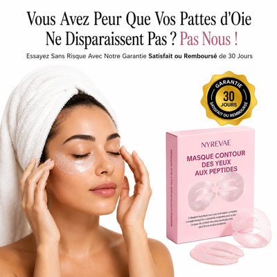 Masque pour les Yeux au Collagène et aux Peptides Profonds