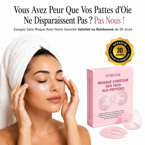Masque pour les Yeux au Collagène et aux Peptides Profonds