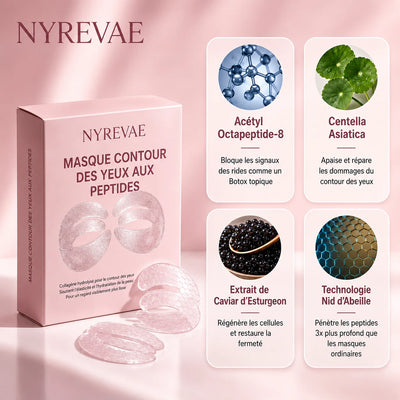 Masque pour les Yeux au Collagène et aux Peptides Profonds